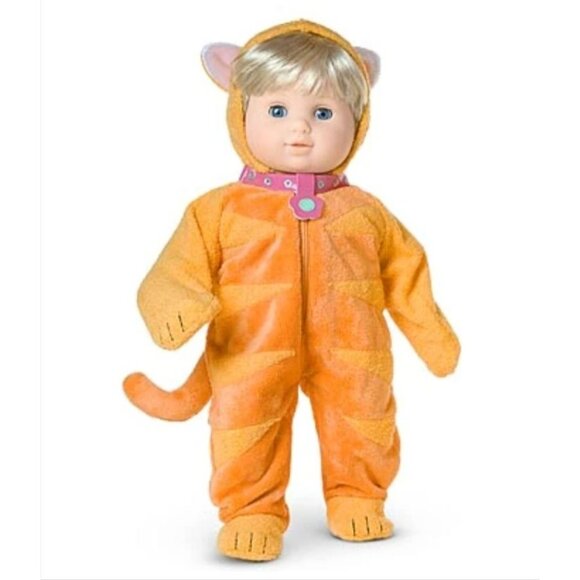 American Girl Bitty Baby Plush Kitty-Cat Costume for 15" Dolls - Picture 1 of 3